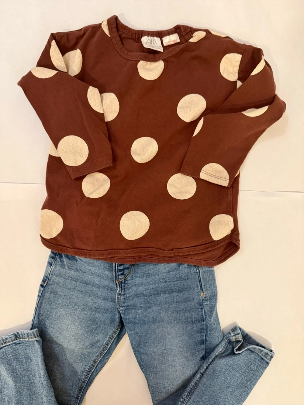 Zara Bundle Toddler Size 3-4 Two Outfits and Sweater/coat